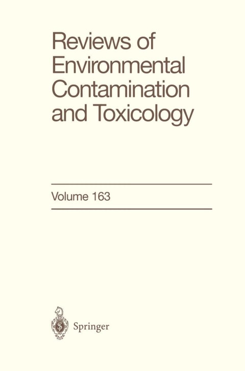 Cover image for book Reviews of Environmental Contamination and Toxicology