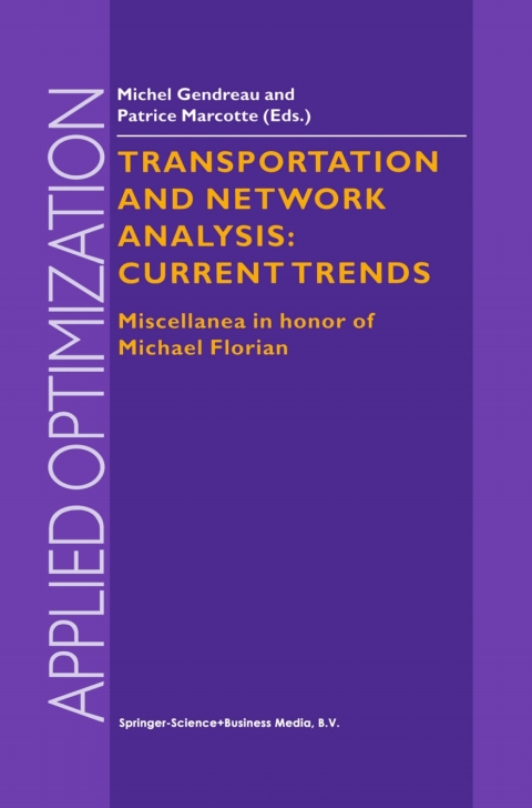 Cover image for book Transportation and Network Analysis: Current Trends