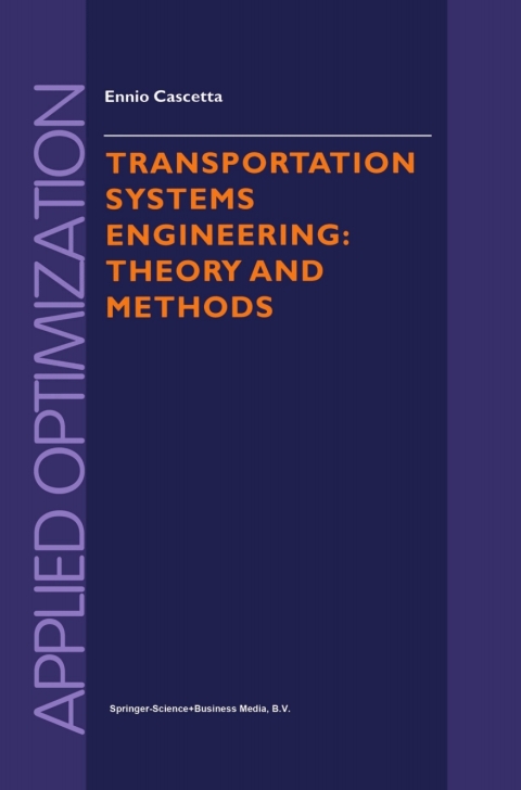 Cover image for book Transportation Systems Engineering