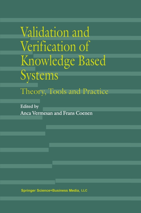 Cover image for book Validation and Verification of Knowledge Based Systems