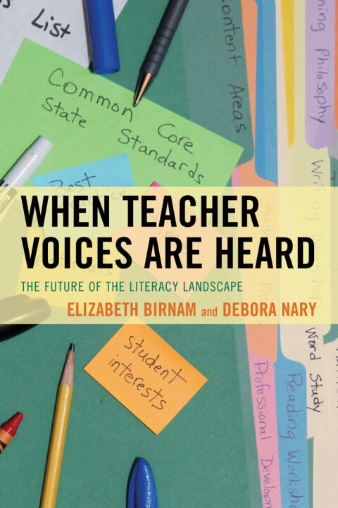 Cover image for book When Teacher Voices Are Heard