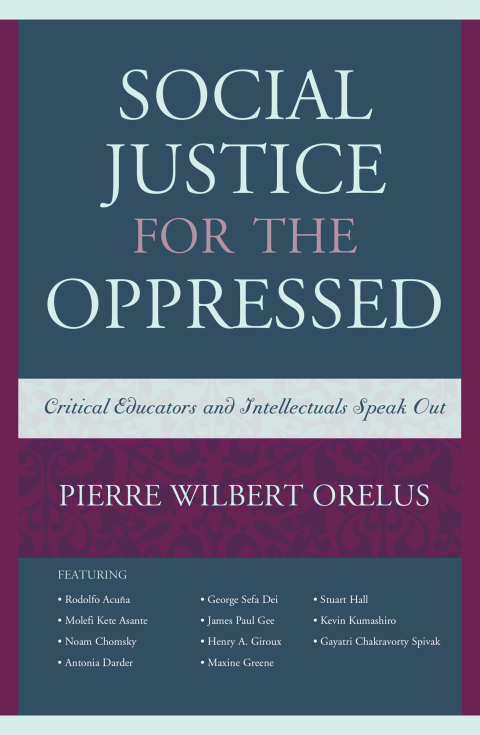 Cover image for book Social Justice for the Oppressed