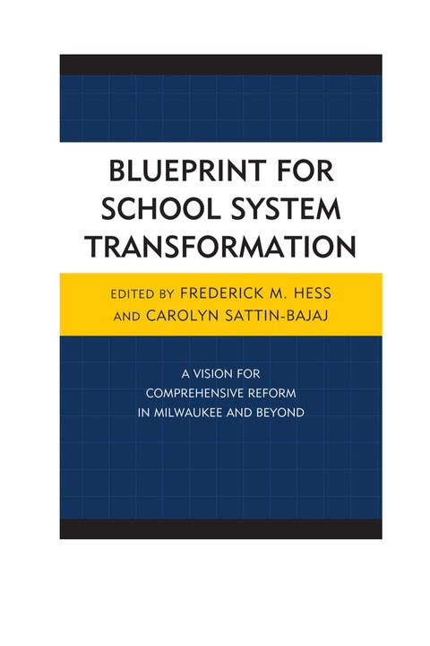 Cover image for book Blueprint for School System Transformation
