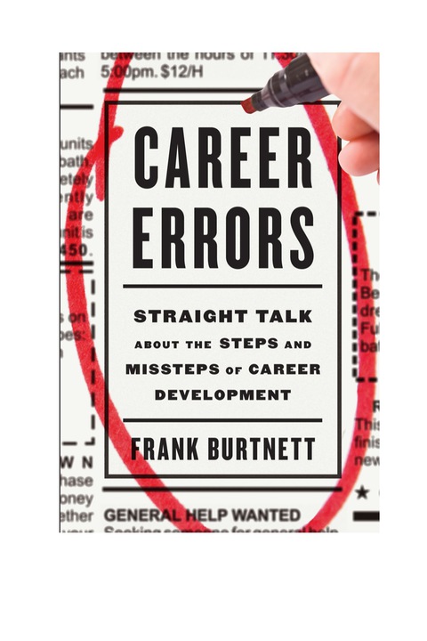 Cover image for book Career Errors