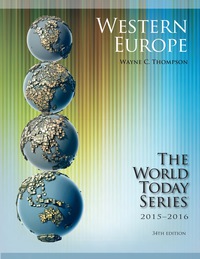 Cover image: Western Europe 2015-2016 34th edition 9781475818840