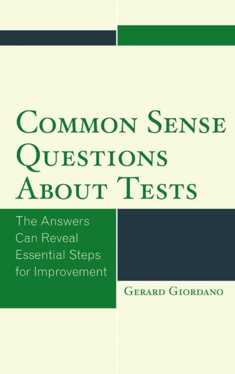 Cover image for book Common Sense Questions about Tests