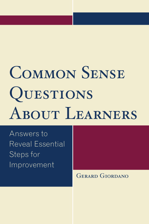 Cover image for book Common Sense Questions About Learners