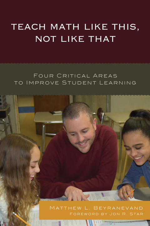 Cover image for book Teach Math Like This, Not Like That