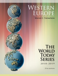 Cover image: Western Europe 2018-2019 37th edition 9781475841558