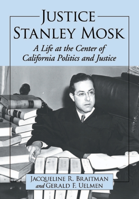Cover image for book Justice Stanley Mosk