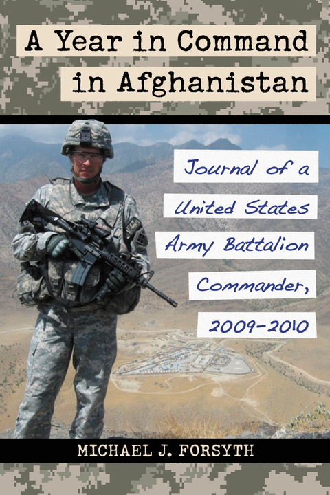 Cover image for book A Year in Command in Afghanistan