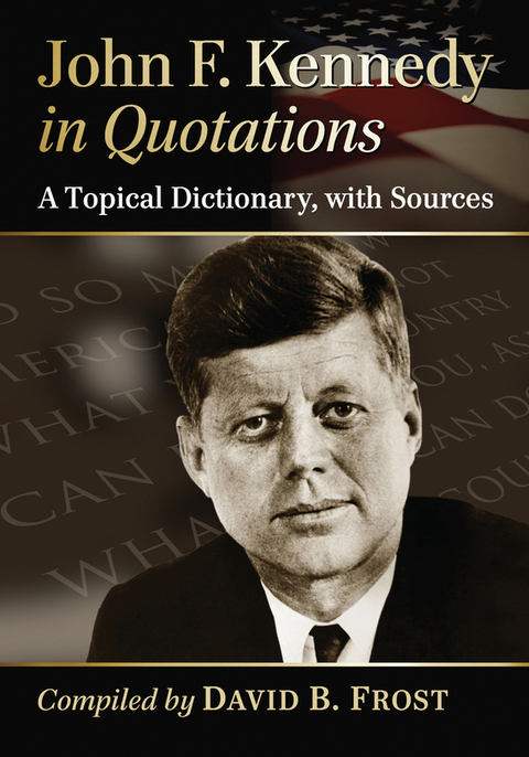 Cover image for book John F. Kennedy in Quotations