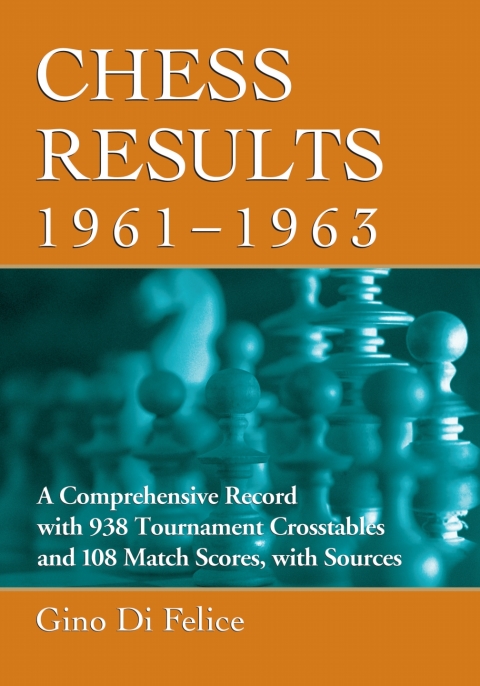 Cover image for book Chess Results, 1961-1963