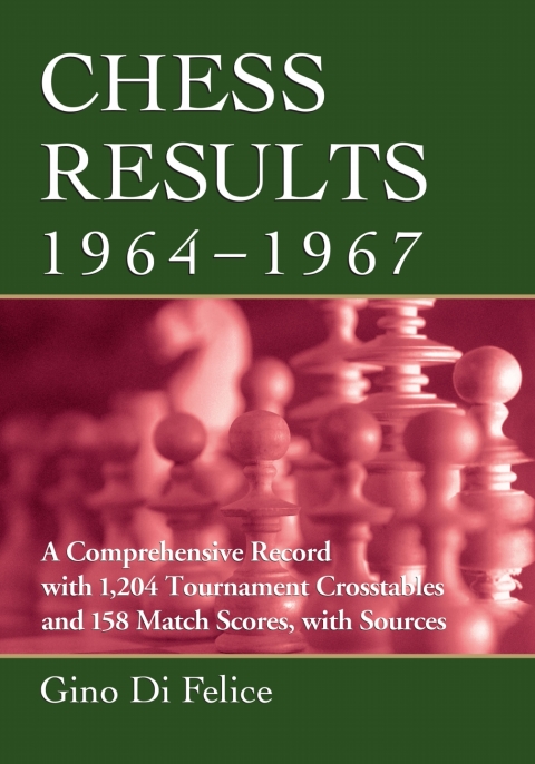 Cover image for book Chess Results, 1964-1967