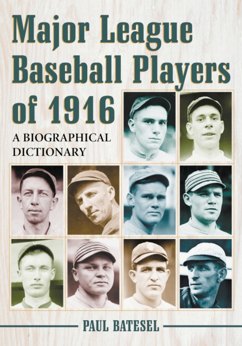 Cover image for book Major League Baseball Players of 1916