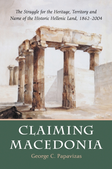 Cover image for book Claiming Macedonia