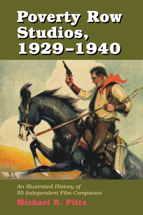 Cover image for book Poverty Row Studios, 1929-1940