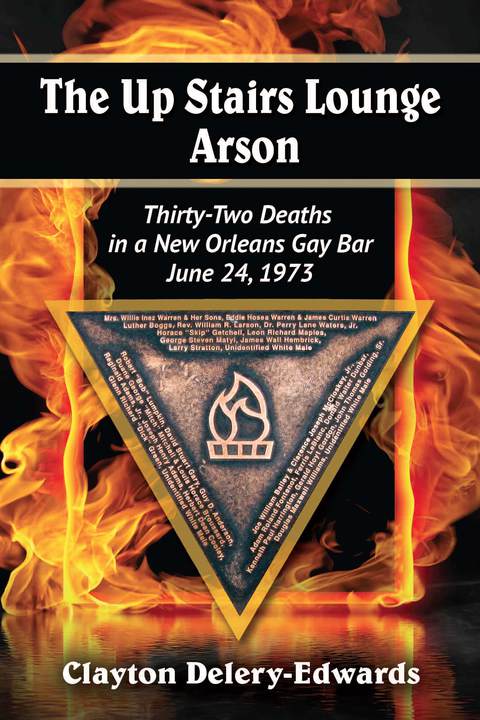 Cover image for book The Up Stairs Lounge Arson