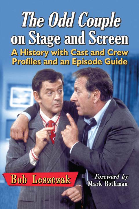 Cover image for book The Odd Couple on Stage and Screen