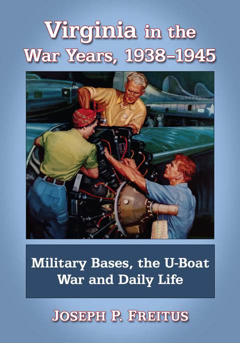 Cover image for book Virginia in the War Years, 1938-1945