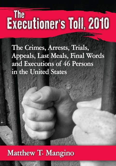 Cover image for book The Executioner's Toll, 2010