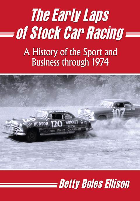 Cover image for book The Early Laps of Stock Car Racing