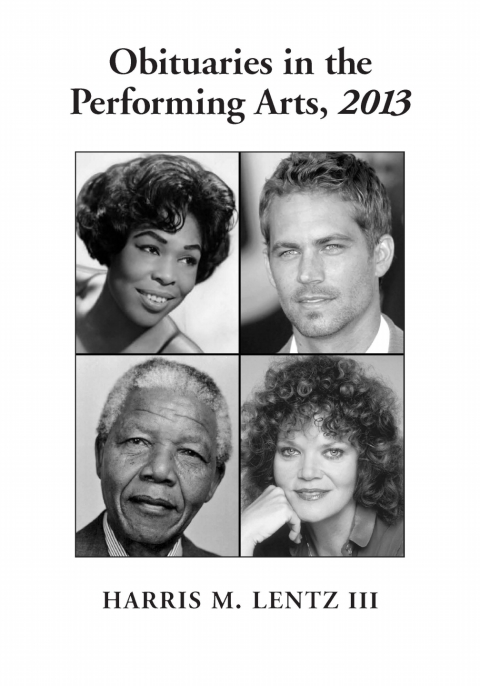 Cover image for book Obituaries in the Performing Arts, 2013