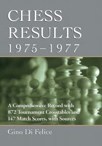 Cover image: Chess Results, 1975-1977 9780786496556