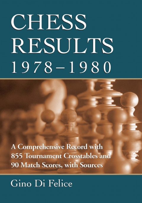 Cover image for book Chess Results, 1978-1980