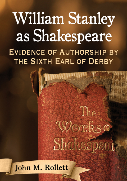 Cover image for book William Stanley as Shakespeare