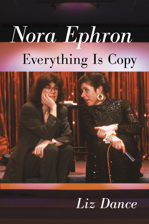 Cover image for book Nora Ephron