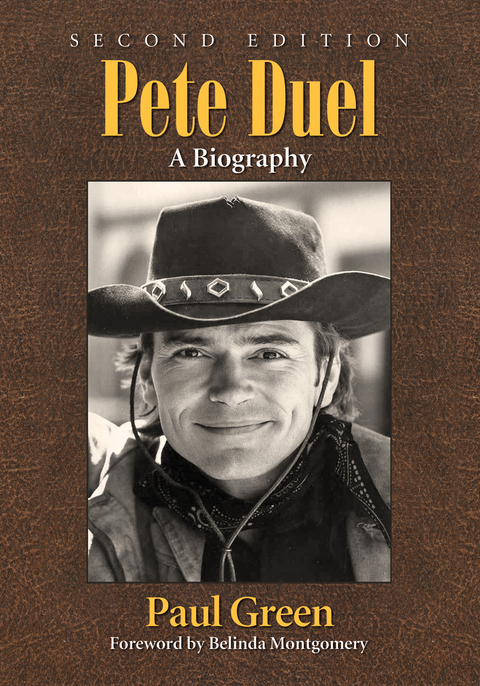 Cover image for book Pete Duel: A Biography, 2d ed.