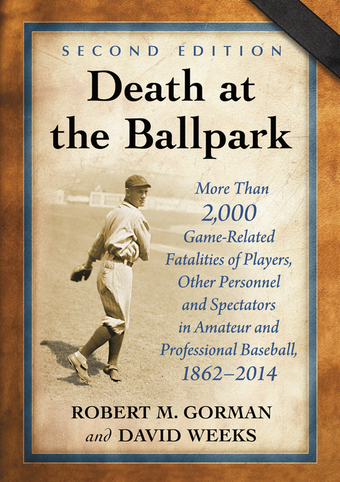 Cover image for book Death at the Ballpark
