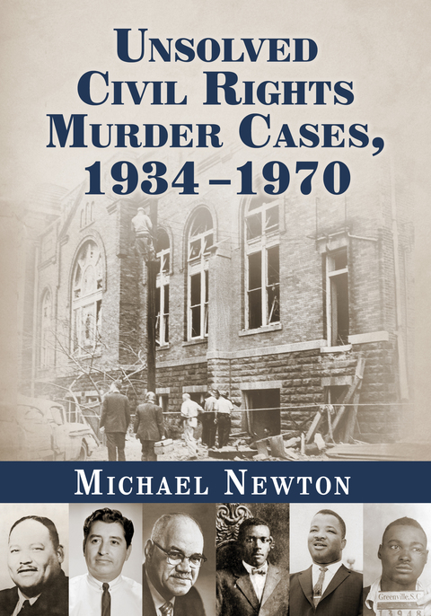 Cover image for book Unsolved Civil Rights Murder Cases, 1934-1970