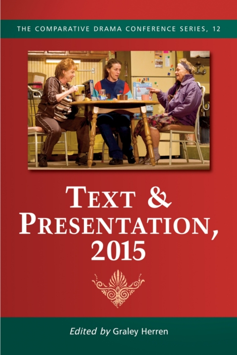 Cover image for book Text & Presentation, 2015