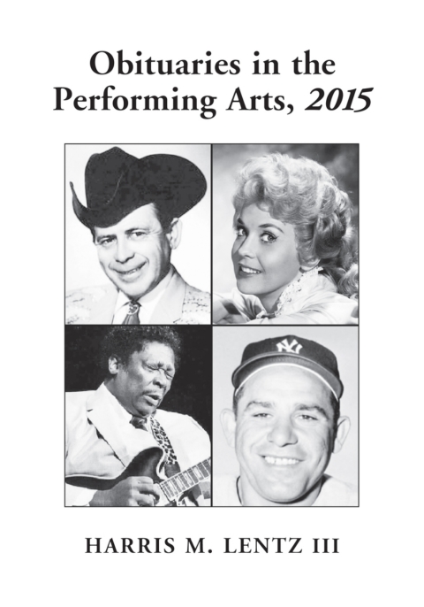 Cover image for book Obituaries in the Performing Arts, 2015