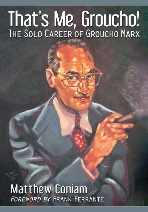 Cover image for book That's Me, Groucho!
