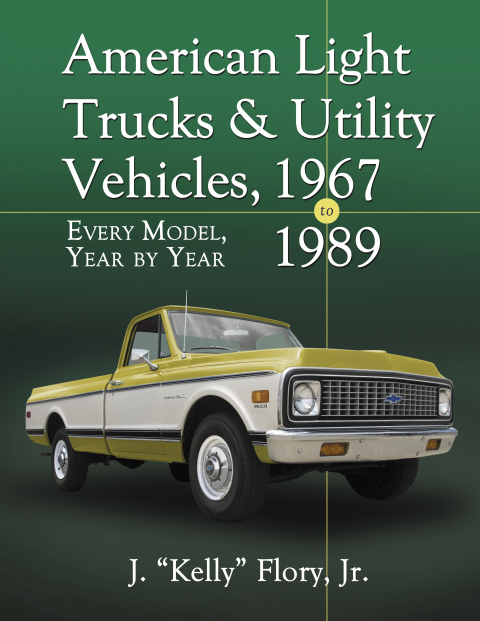 Cover image for book American Light Trucks and Utility Vehicles, 1967-1989