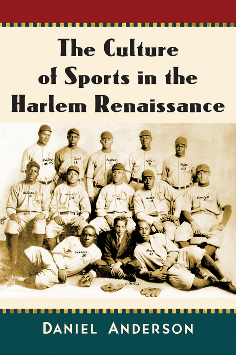 Cover image for book The Culture of Sports in the Harlem Renaissance