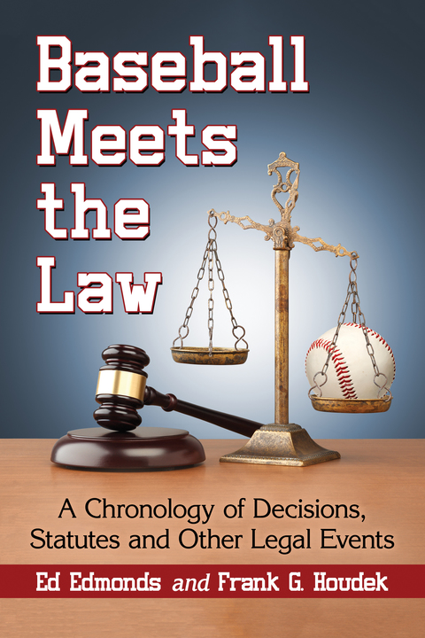 Cover image for book Baseball Meets the Law