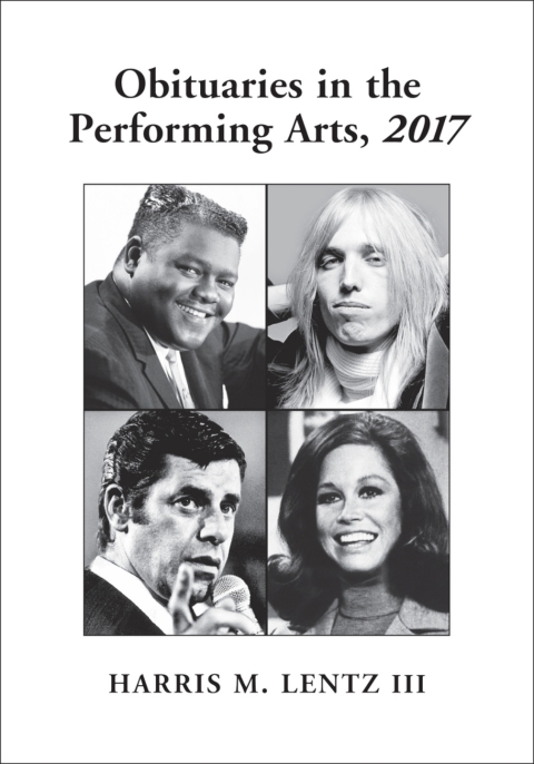 Cover image for book Obituaries in the Performing Arts, 2017