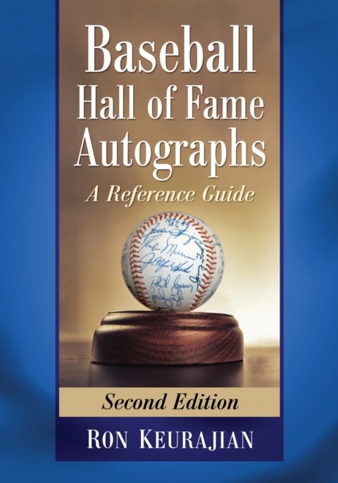 Cover image for book Baseball Hall of Fame Autographs