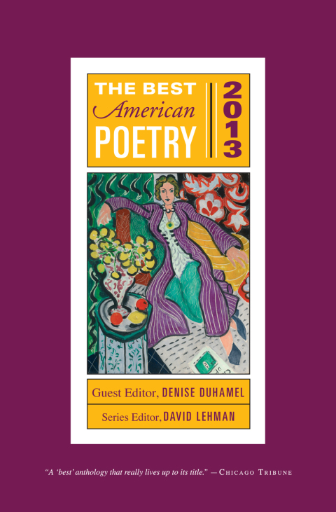 Cover image for book The Best American Poetry 2013