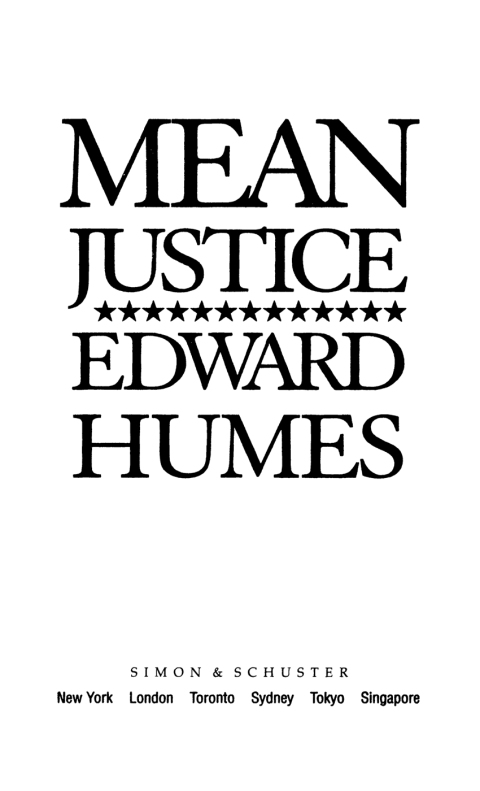 Cover image for book Mean Justice