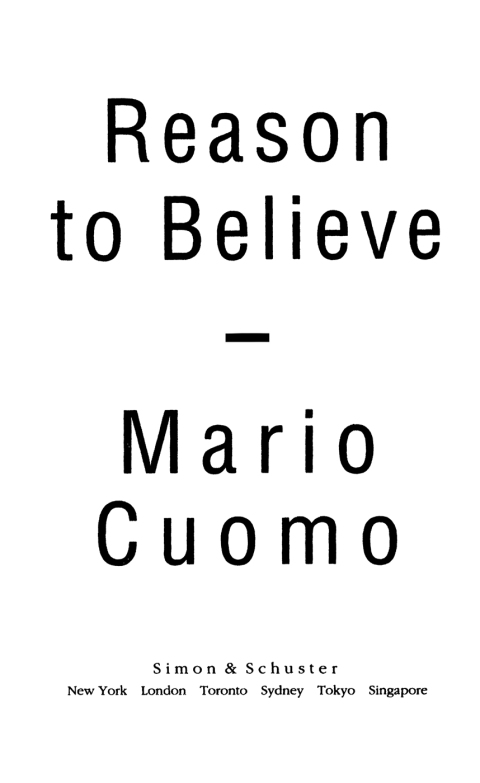 Cover image for book Reason to Believe