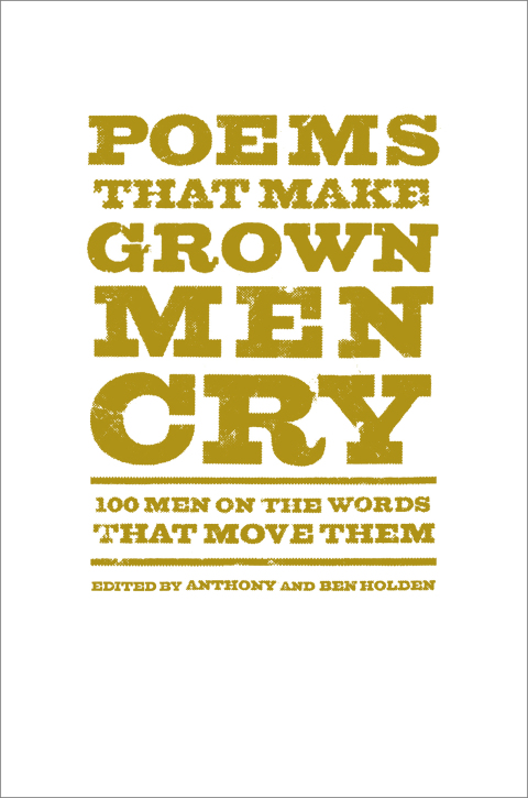 Cover image for book Poems That Make Grown Men Cry
