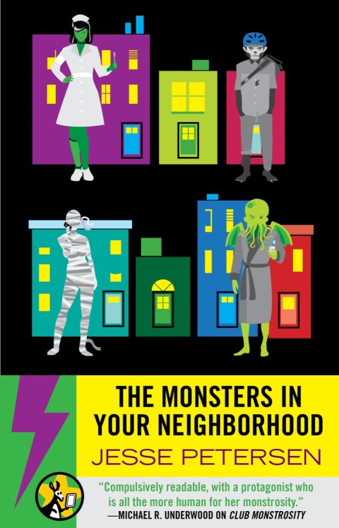 Cover image for book The Monsters in Your Neighborhood