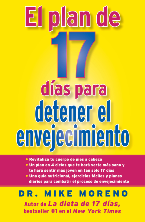 Cover image for book El Plan de 17 dias para detener el envejecimiento