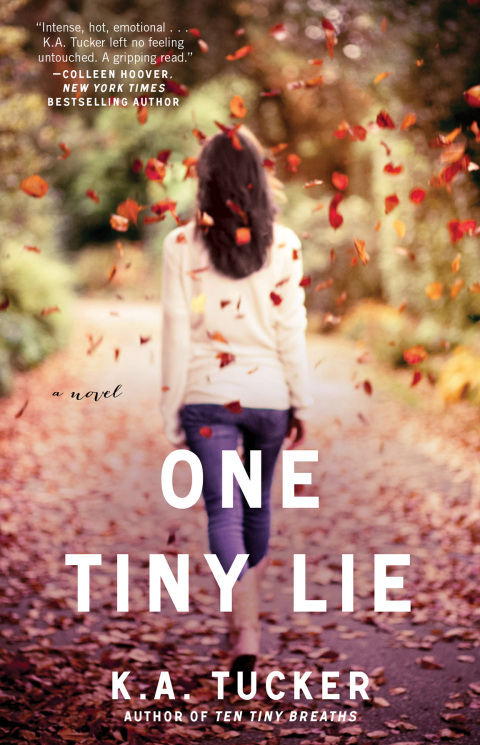Cover image for book One Tiny Lie