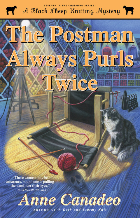 Cover image for book The Postman Always Purls Twice